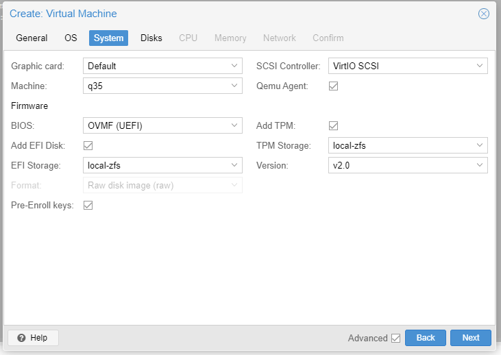 Create Virtual Machines -System