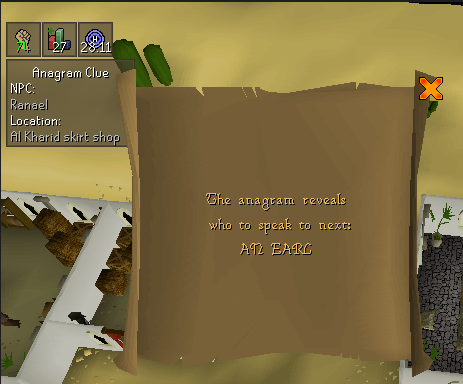 OSRS Beginner Clue - AN EARL