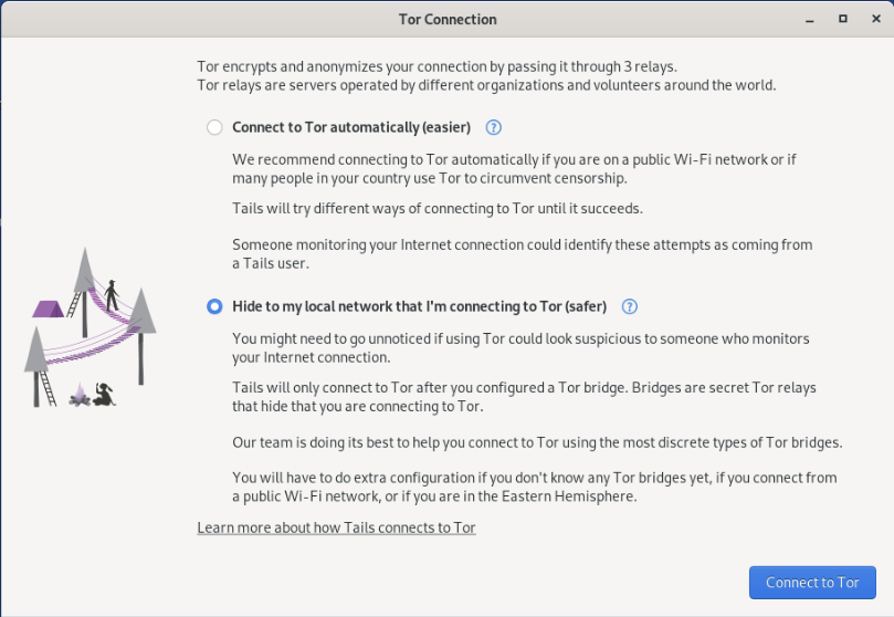 Tor Connection Setting