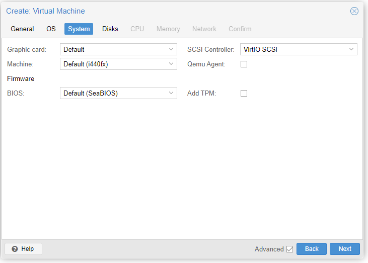 _Proxmox Create Virtual Machine Popup - System Tab_
